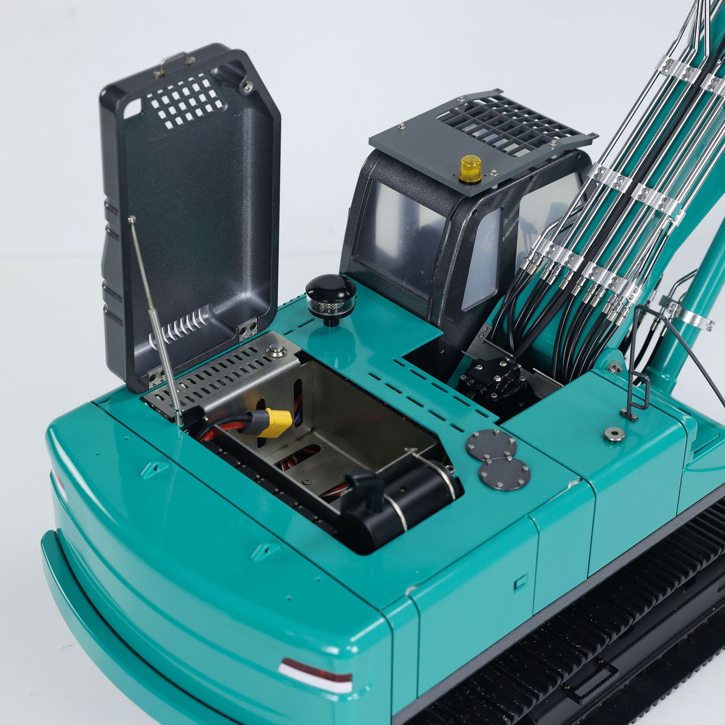 KABOLITE K350 200 1/14 RC Hydraulic Excavator 3 Arms Digger with Flysky Paladin PL18 EV Lite Radio Controller Light Sound System