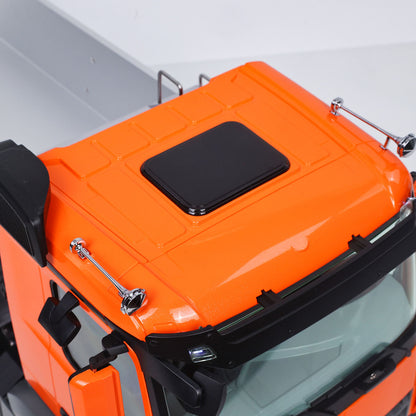 Kabolite 1/14 K5703 RC Electric Lifting Dumper Truck 8X8 Tipper Model FlySky Radio System Battery