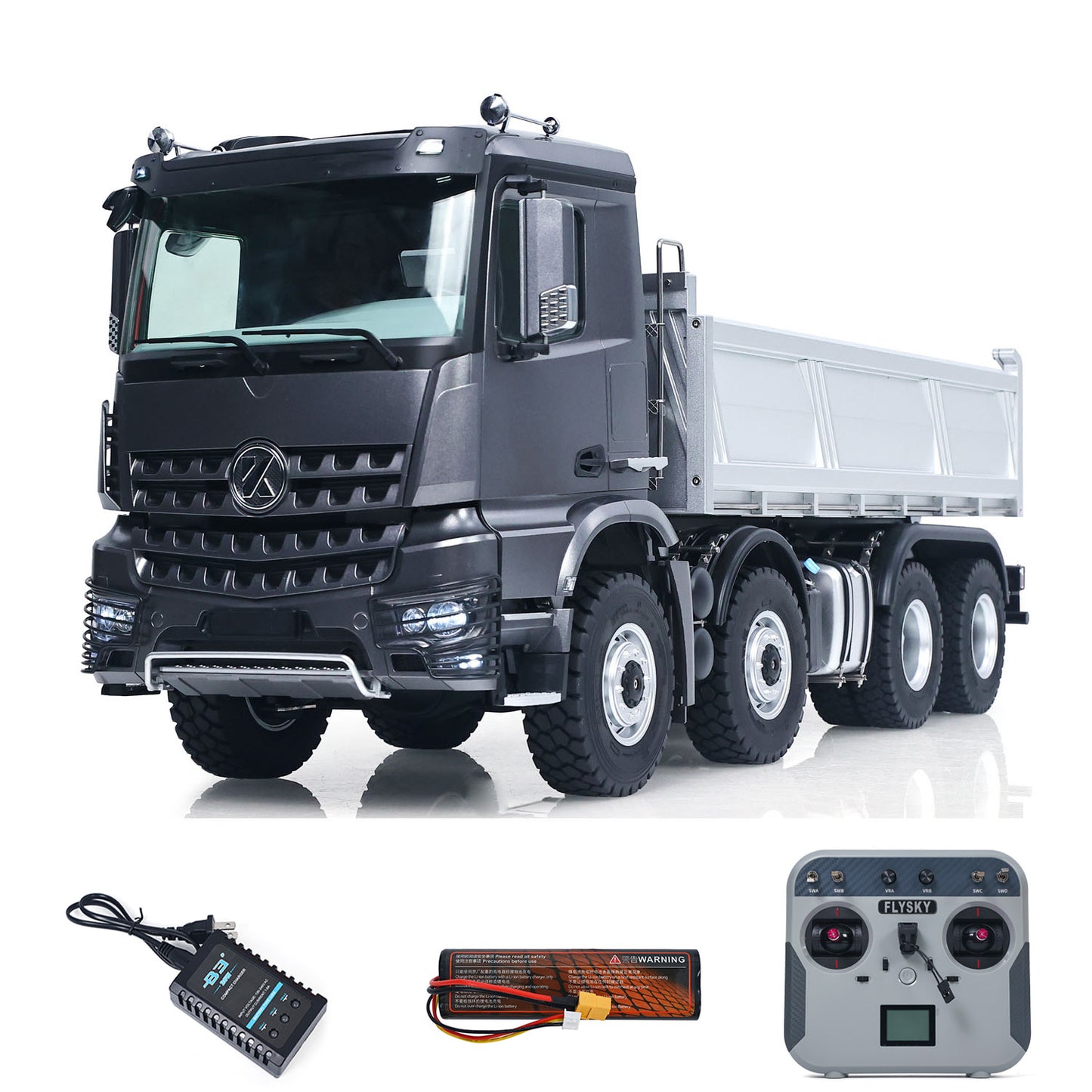 1/14 Kabolite K5703 RC Lifting Tipper Battery Charger 2 Speed Gearbox
