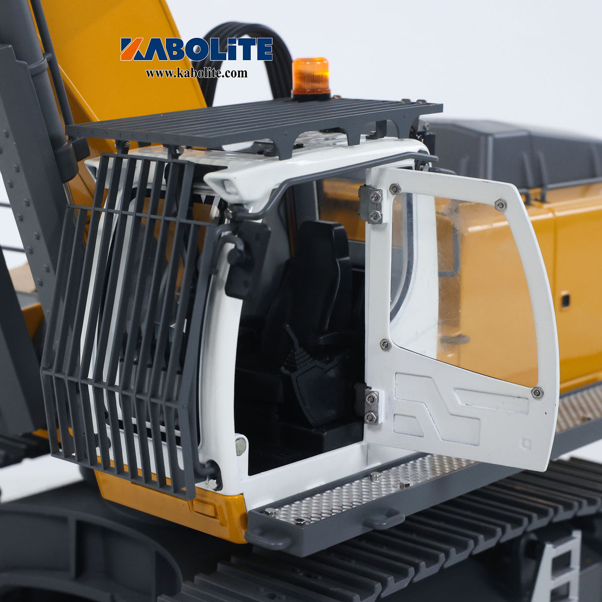 Kabolite 5901 100S 1/18 RC Excavator Electric Lifting Digger with Flysky Remote Controller Electric Ripper Hammer Claw for Engineering Vehicle Enthusiast