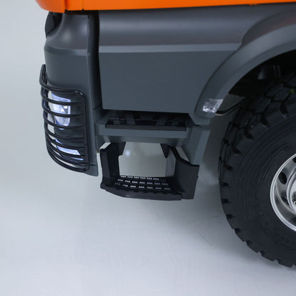 Kabolite K3367 1/14 Metal 8x8 Hydraulic Remote Control Dump Truck RC Tipper with ST8 Radio Controller Sonud Light 2 Speed Transmission