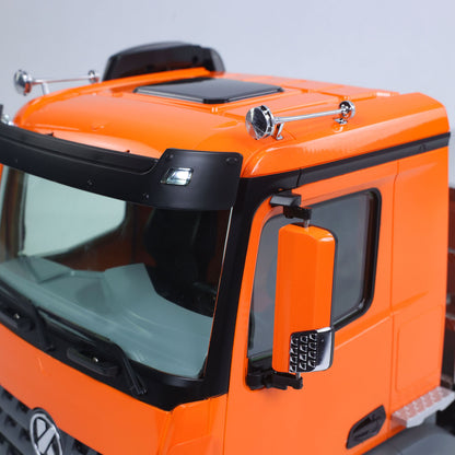 Kabolite K3367 1/14 Metal 8x8 Hydraulic Remote Control Dump Truck RC Tipper with ST8 Radio Controller Sonud Light 2 Speed Transmission