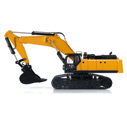 Kabolite K980 1/14 Metal Hydraulic RC Excavator SY980H Digger Model with FlySky PL18 Lite Radio Controller 3CH Directional Valve Light Sound System