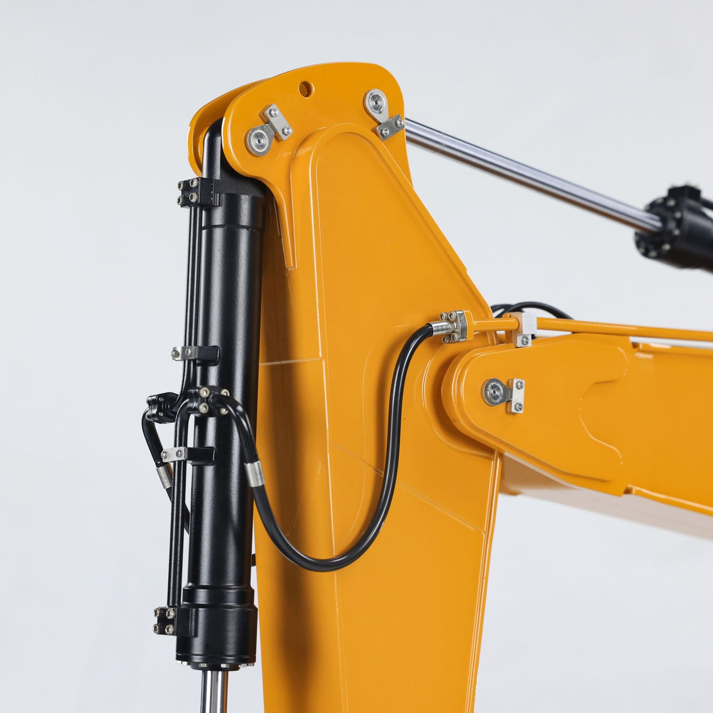 Kabolite K980 1/14 Metal Hydraulic RC Excavator SY980H Digger Model with FlySky PL18 Lite Radio Controller 3CH Directional Valve Light Sound System