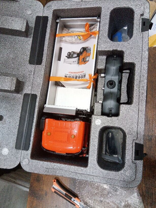 Fast Free Shipping Second Hand US Stock 2.4G 1/14 HUINA 1598 RC Dumper 6*6 Engineering Transport Vehicle Lifting Rod Tipper Car Light Sound Battery