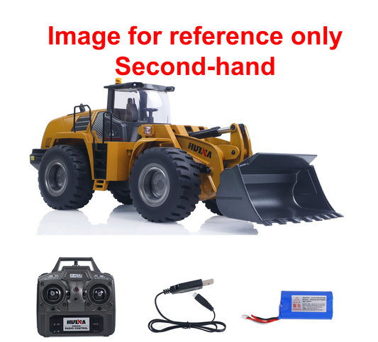 Second Hand Fast Free Shipping 1/14 HUINA Toys 2.4G 1583 Electric Lifting RC Loader Construction Vehicles Lights Sound Battery