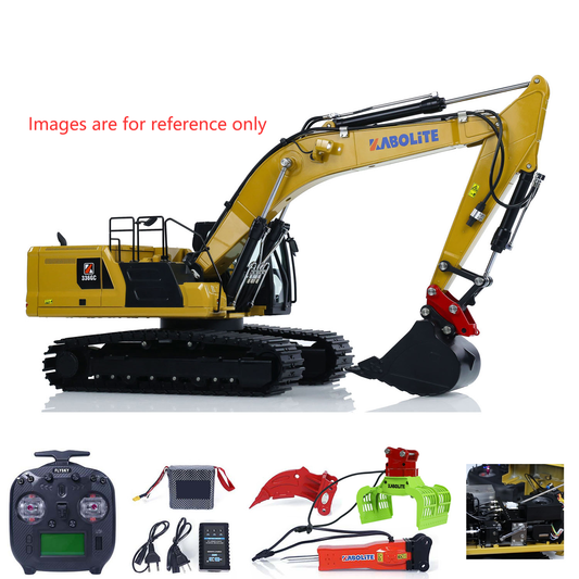 Second Hand US Stock Kabolite K961 100S PRO 1/18 RC Hydraulic Excavator RTR Remote Control Digger Flysky ST8 Radio 2S Battery Electric Claw Hammer