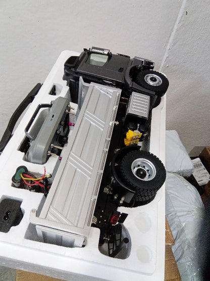 Fast Free Shipping Second Hand US Stock Kabolite 4x4 1/14 RC Dumper Truck 5701 RTR Remote Control Tipper Car 2-speed