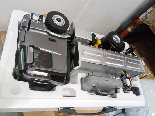 Fast Free Shipping Second Hand US Stock Kabolite 4x4 1/14 RC Dumper Truck 5701 RTR Remote Control Tipper Car 2-speed
